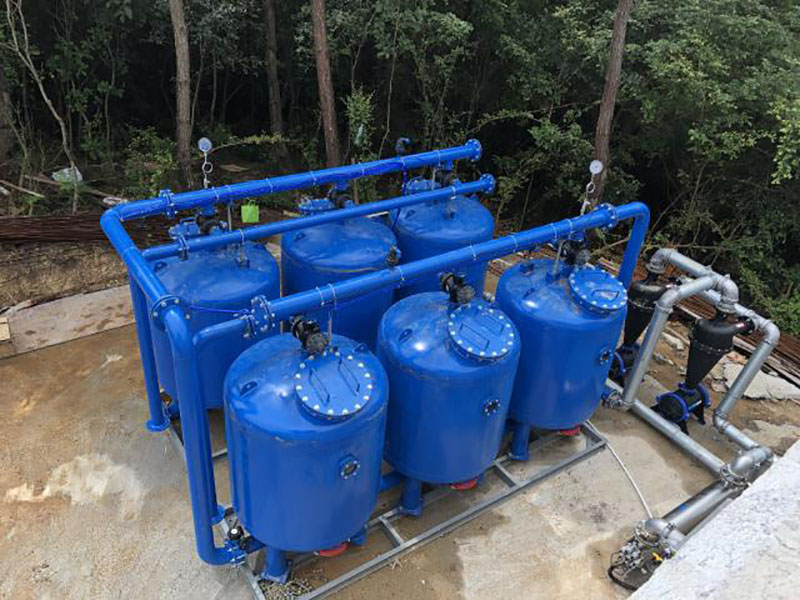 BMF衬胶防腐砂滤器