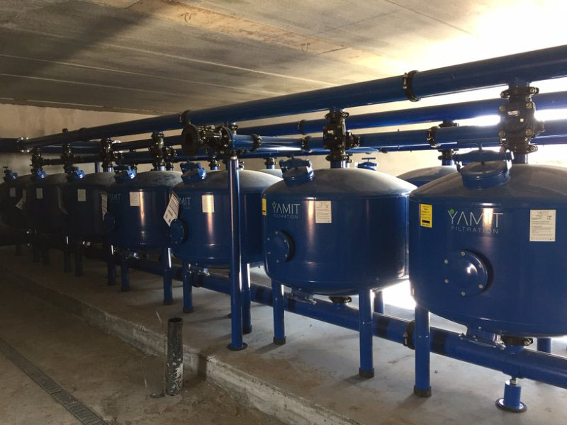 自清洗浅层砂滤器